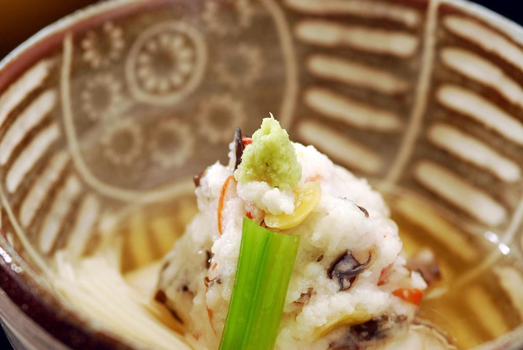 ฮาโกเน่ โทกิโนชิซูกุ Hotel ภายนอก รูปภาพ A close-up of a scallion on a dumpling